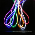 cor impermeável dos tubos da luz de néon do White Christmas do RGB que muda a luz de néon conduzida da corda